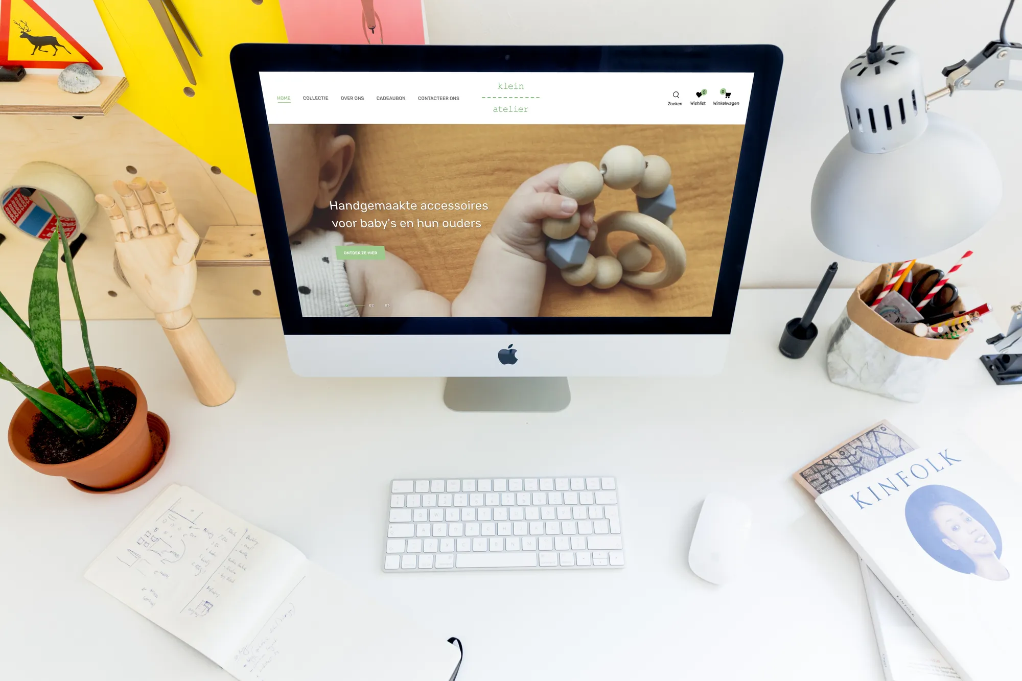 Klein Atelier — handgemaakte accessoires voor baby's en hun ouders